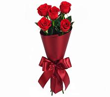 Букет 5 Красных роз Эдлесс Лав в Мамонтово Алтайский край
