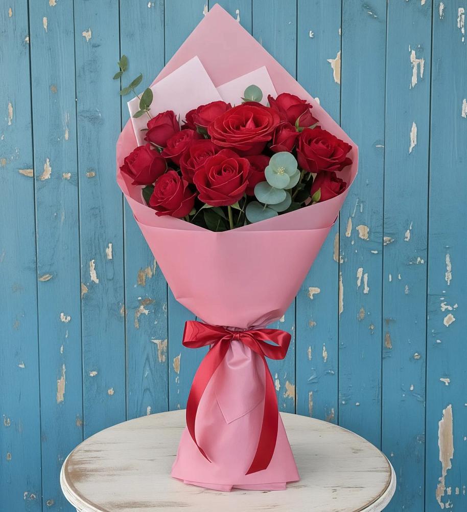 Букет цветов из: Розы в Мамонтово Алтайский край