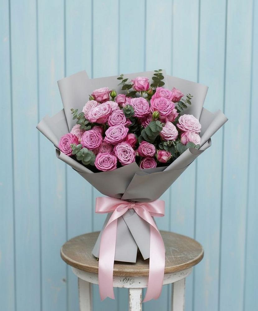 Букет цветов из: Розы в Мамонтово Алтайский край