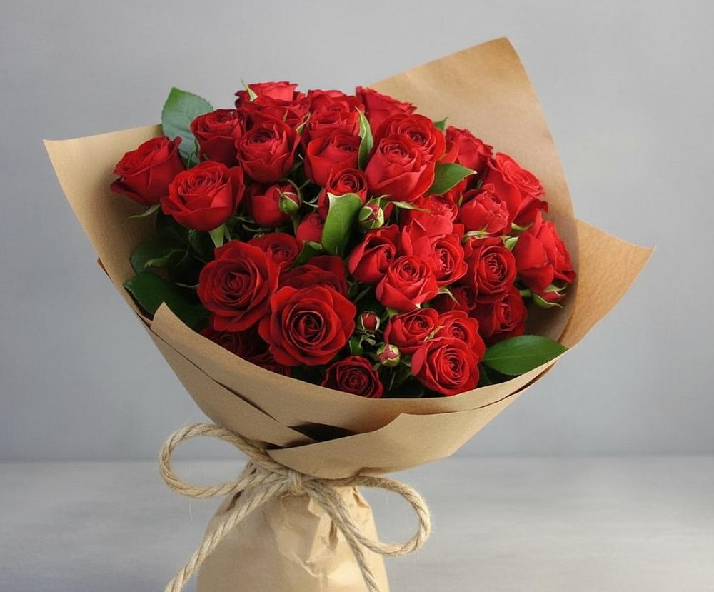 Букет Любовный роман в Мамонтово Алтайский край