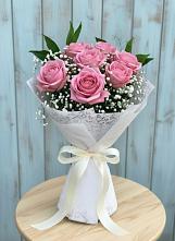 Букет цветов из:  Розы в Мамонтово Алтайский край
