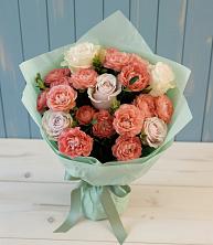Букет цветов из:  Розы в Мамонтово Алтайский край