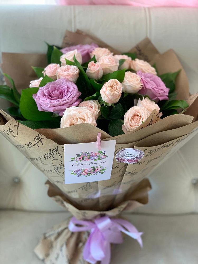 Букет цветов из: Розы в Мамонтово Алтайский край