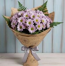 Букет цветов из:  Хризантемы в Мамонтово Алтайский край