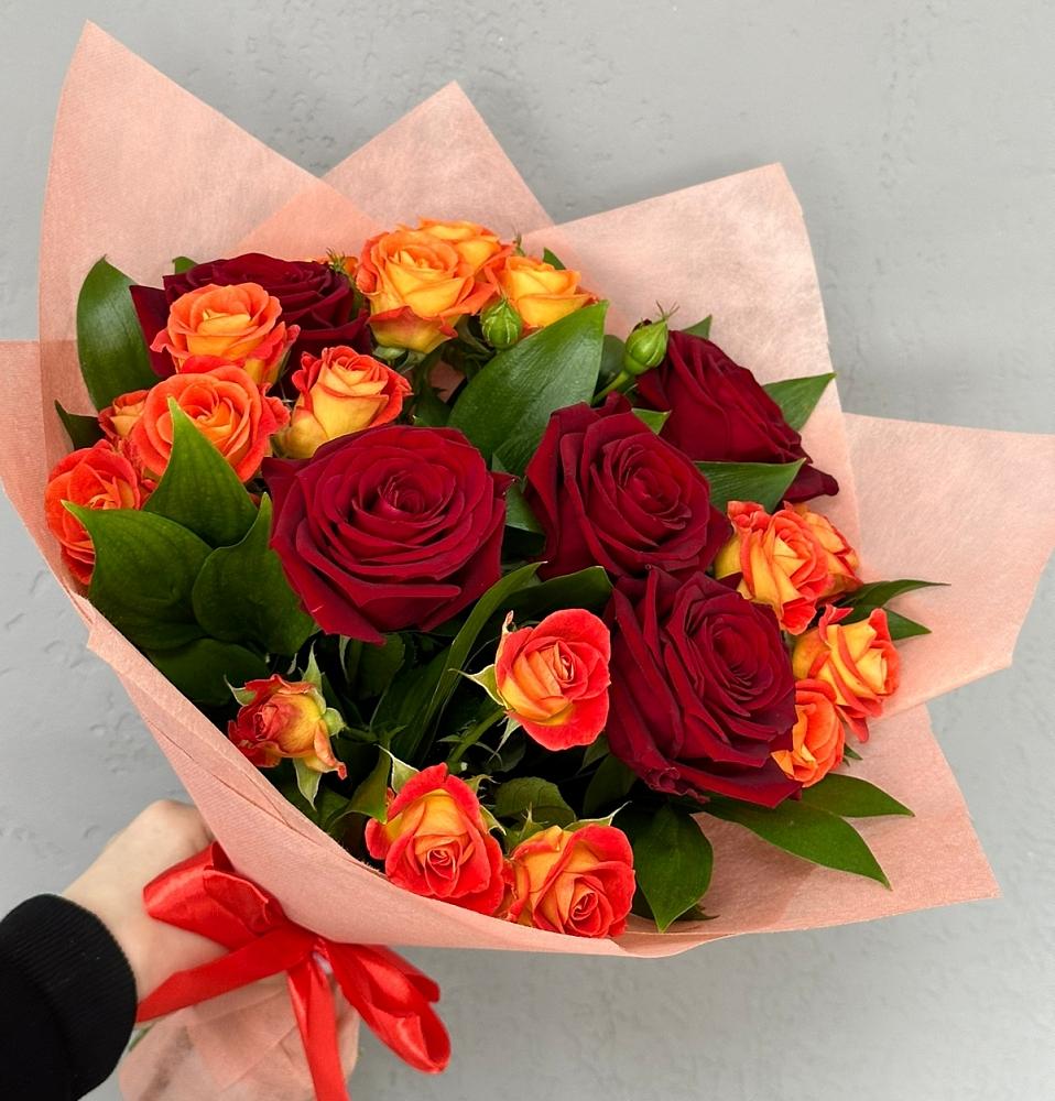 Букет Любовь и восторг в Мамонтово Алтайский край