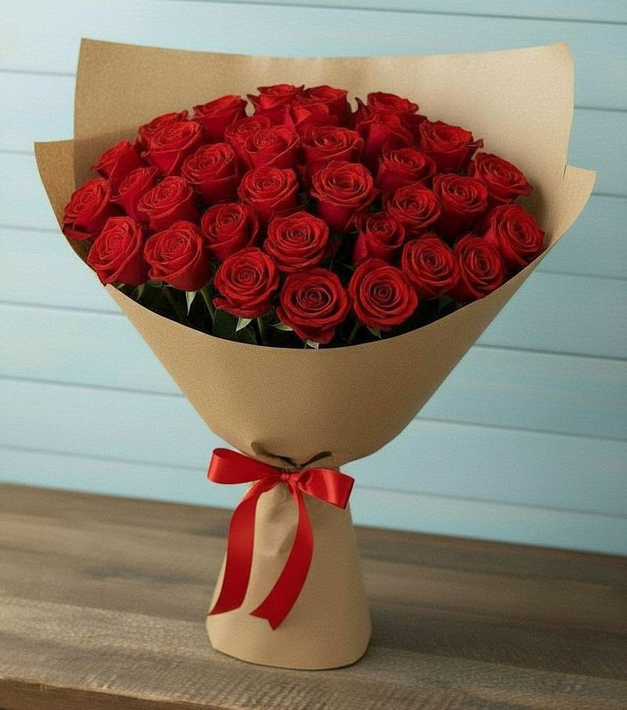 Букет Красные розы Милано в Мамонтово Алтайский край