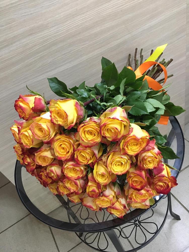 Букет Желтые розы в Мамонтово Алтайский край