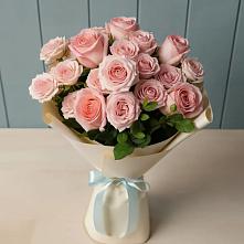 Букет Розовый шарм в Мамонтово Алтайский край