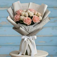 Букет цветов из:  Розы в Мамонтово Алтайский край