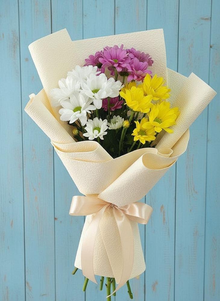 Букет цветов из: Хризантемы в Мамонтово Алтайский край