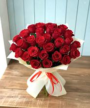 Букет 29 Красных роз в Мамонтово Алтайский край