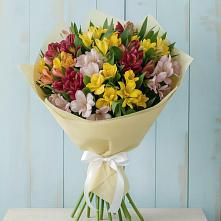 Букет цветов из:  Альстромерии в Мамонтово Алтайский край