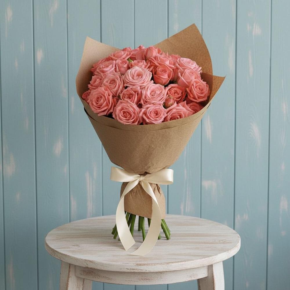 Букет цветов из: Розы в Мамонтово Алтайский край