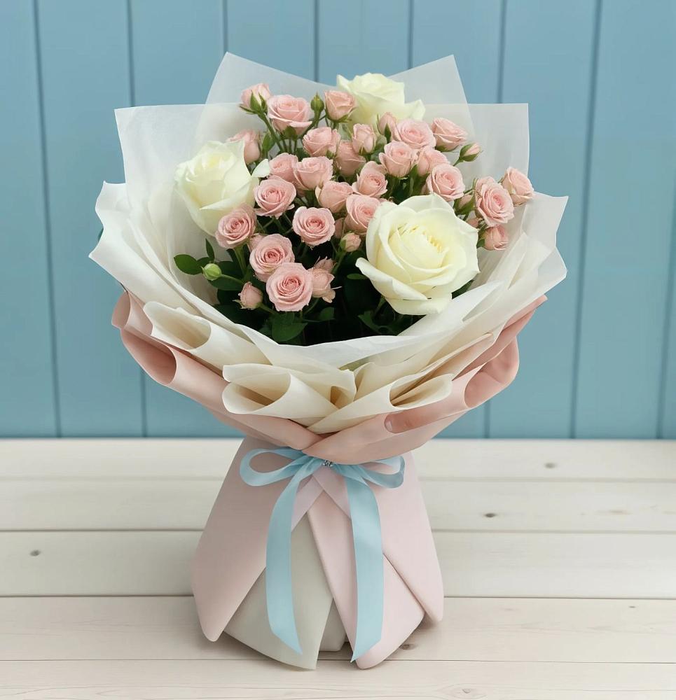 Букет цветов из: Розы в Мамонтово Алтайский край