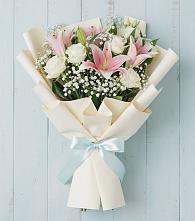 Букет цветов из:  Лилии #REPLACE_PRED# Мамонтово Алтайский край